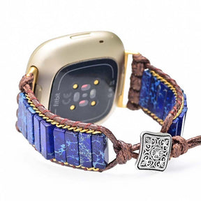 Azure Lapis Lazuli Fitbit Versa 3 / Sense Watch Strap - Cape Diablo