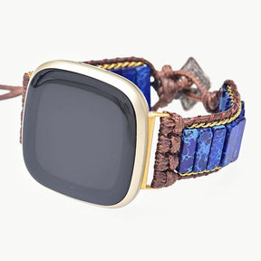 Azure Lapis Lazuli Fitbit Versa 3 / Sense Watch Strap - Cape Diablo