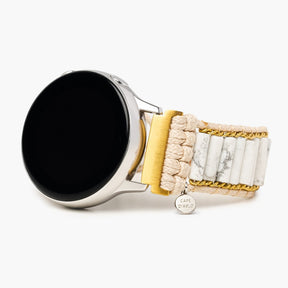 Heavenly Howlite Samsung Galaxy Watch Strap - Cape Diablo