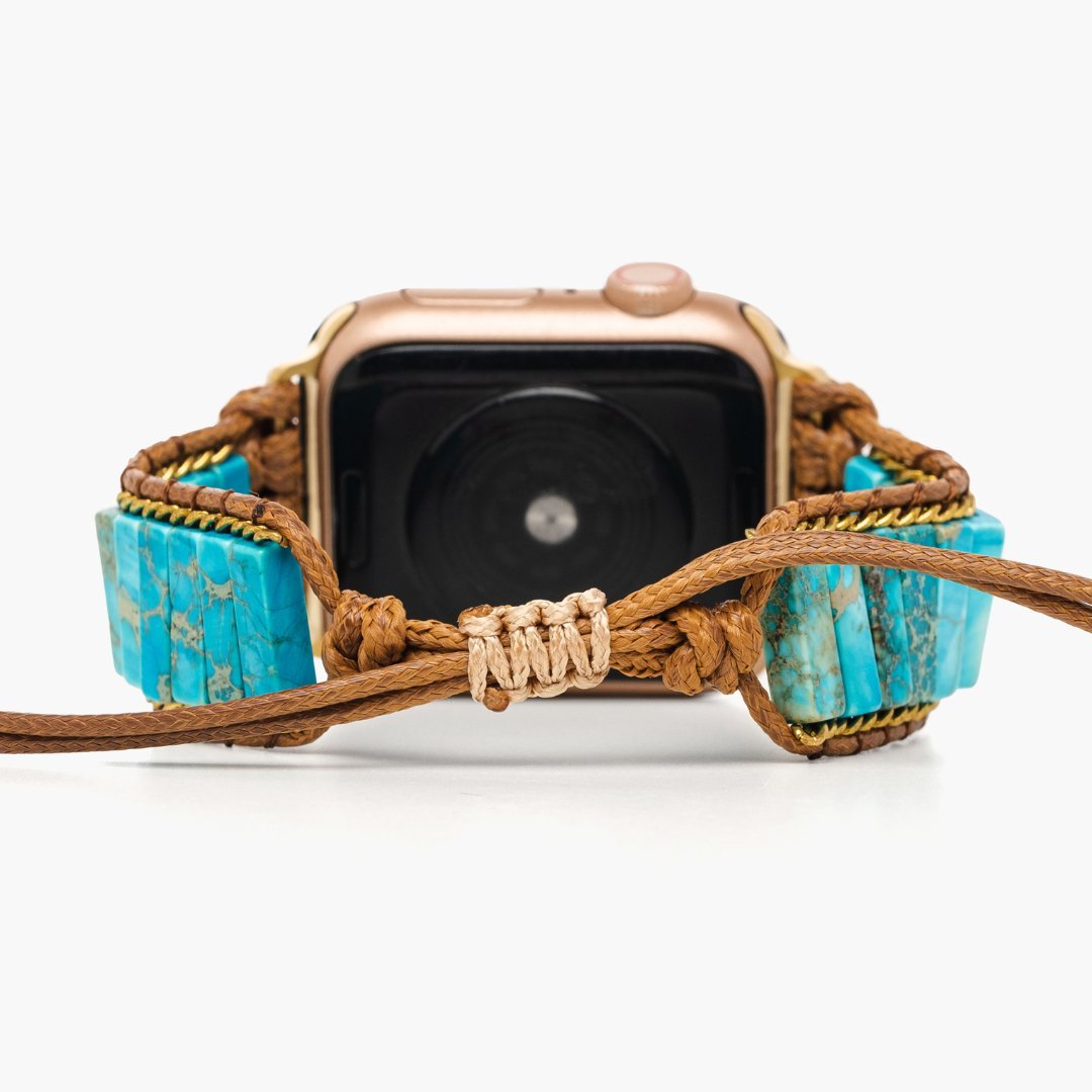 Native Turquoise Protection Apple Watch Strap - Cape Diablo