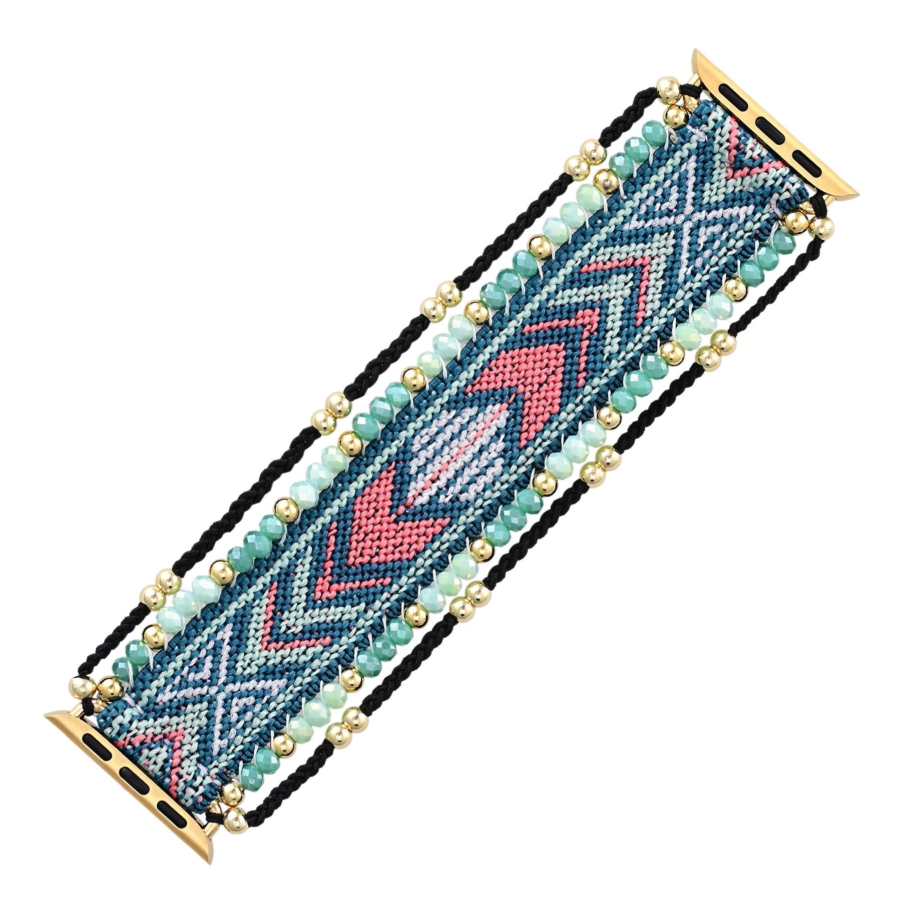 Oceanic Cobalt Stretch Apple Watch Strap - Cape Diablo